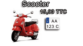 plaque-immatriculation-scooter