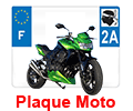 plaque moto 125