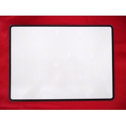 plaque collection blanche 275x200 aluminium