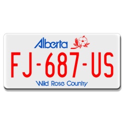 plaque-immatriculation-canada-wild-rose-country